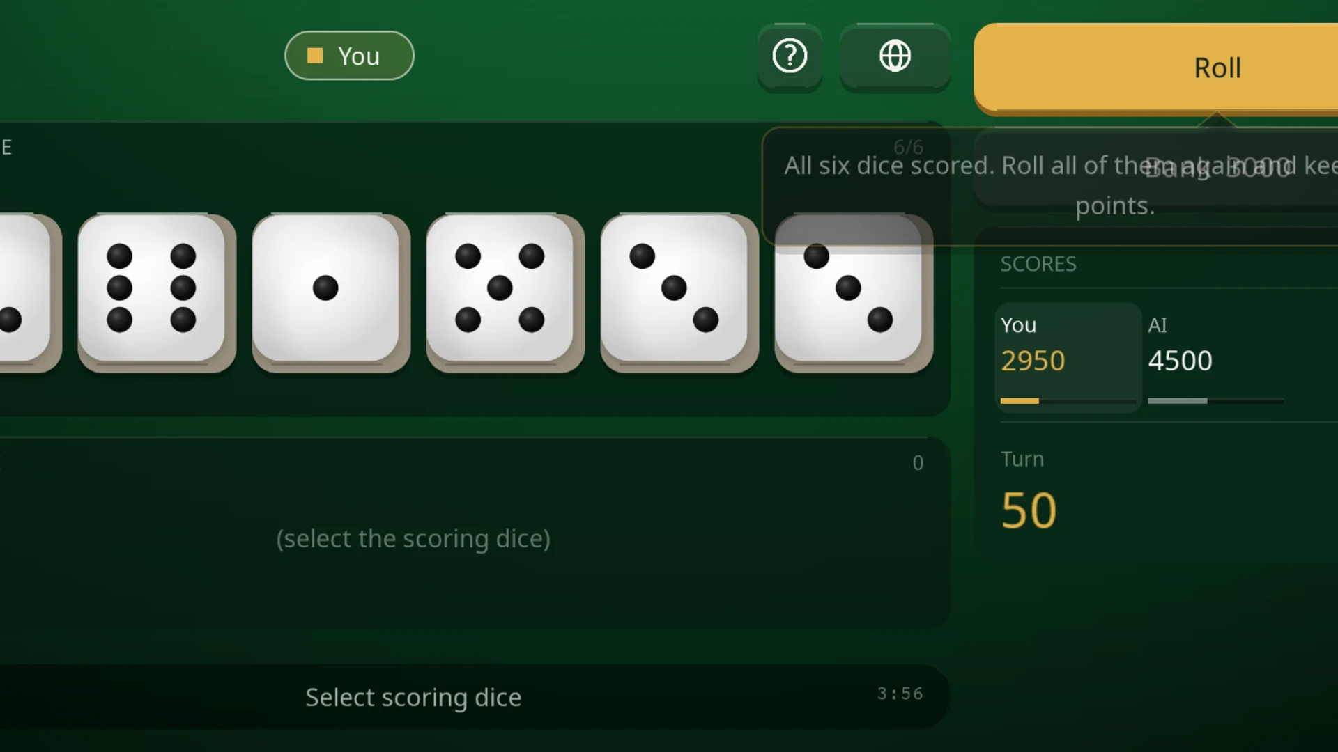 Dice 10 000 - Roll and Score screenshot